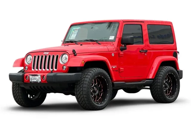 Red 2018 Jeep Wrangler JK Sahara for sale in Lemon Grove, CA