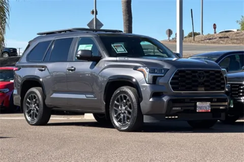 Another view of 2024 Toyota Sequoia Platinum for sale in Lemon Grove, CA at Mossy Honda