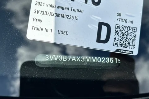 Another view of 2021 Volkswagen Tiguan 2.0T SE R-Line Black for sale in Escondido, CA at Mossy Volkswagen