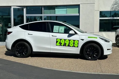 Another view of 2021 Tesla Model Y Long Range for sale in Escondido, CA at Mossy Volkswagen
