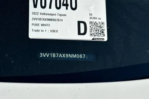 Another view of 2022 Volkswagen Tiguan 2.0T S for sale in Escondido, CA at Mossy Volkswagen