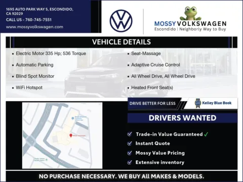 Another view of 2026 Volkswagen ID.4 Pro S Plus for sale in Escondido, CA at Mossy Volkswagen