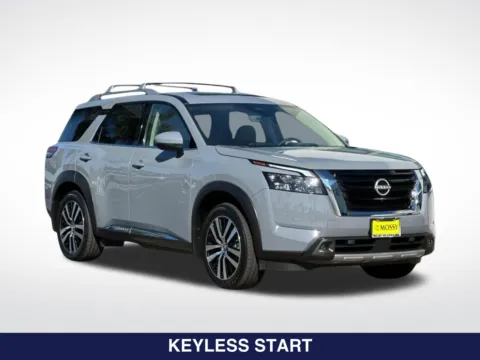 Photos of 2025 Nissan Pathfinder Platinum for sale in Escondido, CA at Mossy Volkswagen
