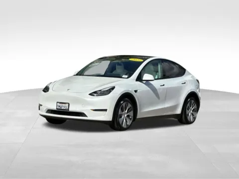 White 2021 Tesla Model Y Long Range for sale in Escondido, CA