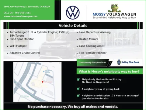 Another view of 2024 Volkswagen Jetta 1.5T S for sale in Escondido, CA at Mossy Volkswagen