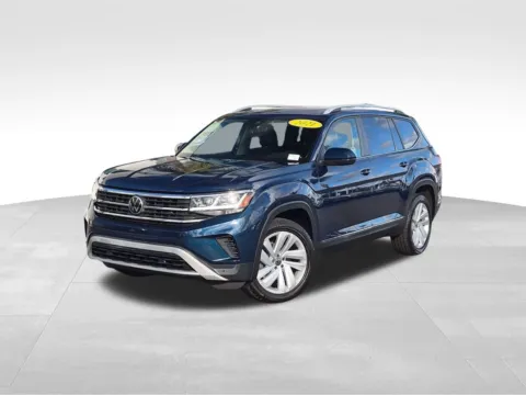Blue 2021 Volkswagen Atlas SEL for sale in Escondido, CA