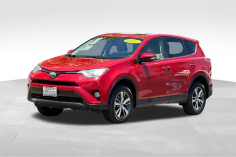 Red 2017 Toyota RAV4 XLE for sale in Escondido, CA
