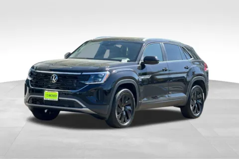 Black 2025 Volkswagen Atlas Cross Sport 2.0T SE w/Technology for sale in Escondido, CA