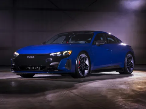 Blue 2022 Audi e-tron GT Premium Plus for sale in Escondido, CA