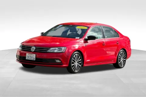 Red 2016 Volkswagen Jetta 1.8T Sport for sale in Escondido, CA