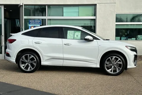 Another view of 2023 Audi Q4 e-tron Premium Plus for sale in Escondido, CA at Mossy Volkswagen