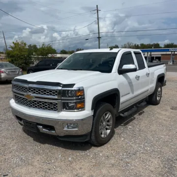 White 2014 CHEVROLET SILVERADO 1500 LTZ for sale in Camby, IN