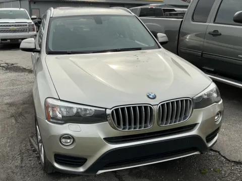 Blue 2016 BMW X3 XDRIVE28I for sale in Camby, IN