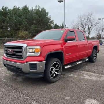Red 2014 GMC SIERRA 1500 SLE for sale in Camby, IN