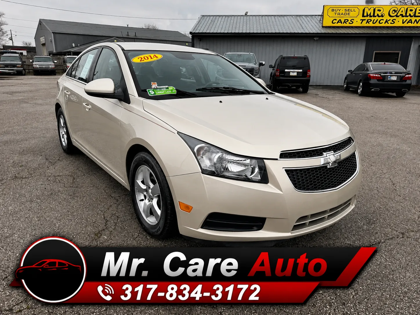 2014 CHEVROLET CRUZE LT for sale in Camby, IN