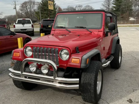 Red 2006 Jeep Wrangler X for sale in Camby, IN