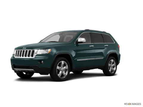 Black 2013 JEEP GRAND CHEROKEE OVERLAND for sale in Camby, IN