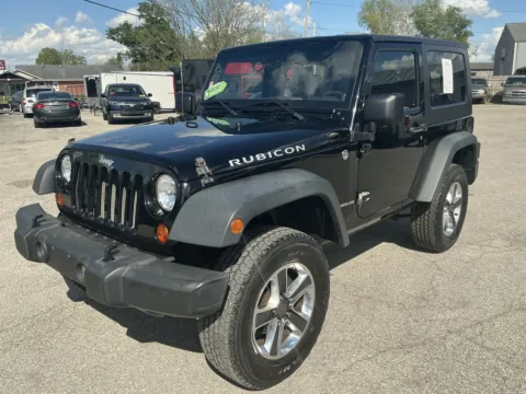 Black 2008 JEEP WRANGLER RUBICON for sale in Camby, IN