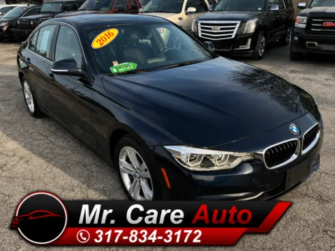 Blue 2016 BMW 328 XI SULEV for sale in Camby, IN