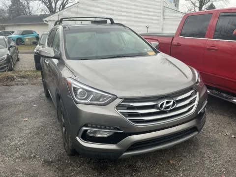 Gray 2018 HYUNDAI SANTA FE SPORT 2.0T Ultimate for sale in Camby, IN