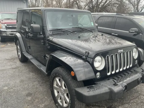 Another view of 2016 JEEP WRANGLER UNLIMI SAHARA for sale in Camby, IN at Mr. Care Auto