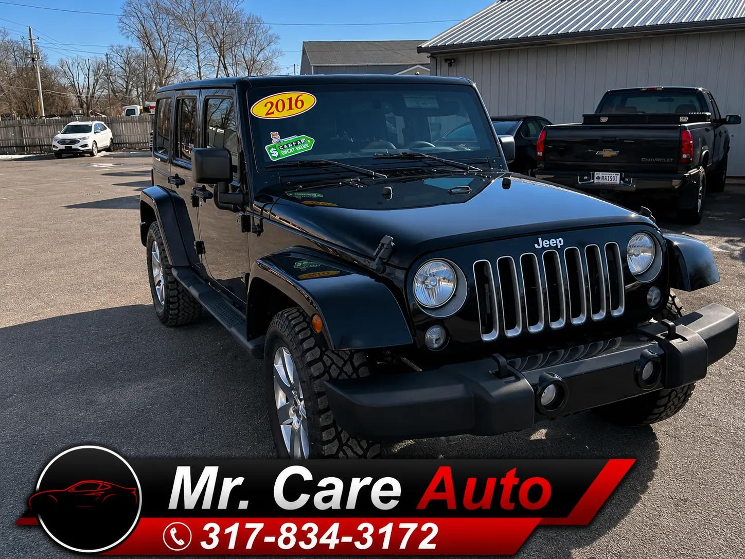 2016 JEEP WRANGLER UNLIMI SAHARA for sale in Camby, IN