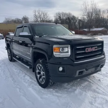 Black 2014 GMC SIERRA 1500 SLT for sale in Camby, IN