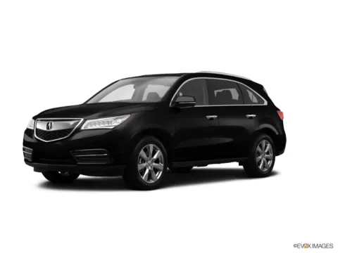Black 2014 ACURA MDX ADVANCE for sale in Camby, IN