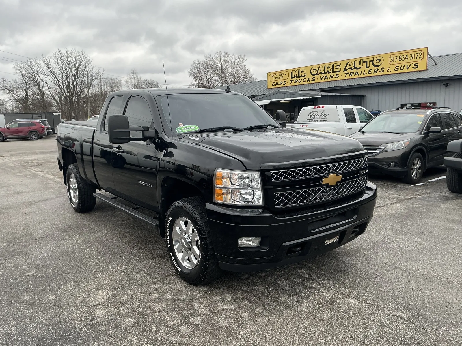 Black 2012 CHEVROLET SILVERADO 2500 HEAVY DUTY LT for sale in Camby, IN