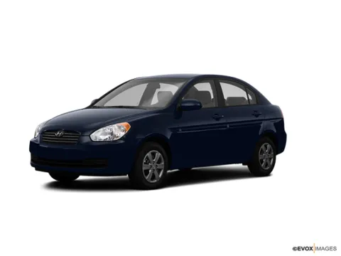 Blue 2008 HYUNDAI ACCENT GS for sale in Camby, IN