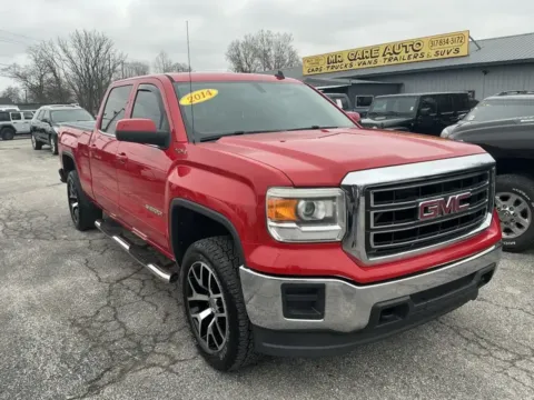 Red 2014 GMC SIERRA 1500 SLE for sale in Camby, IN