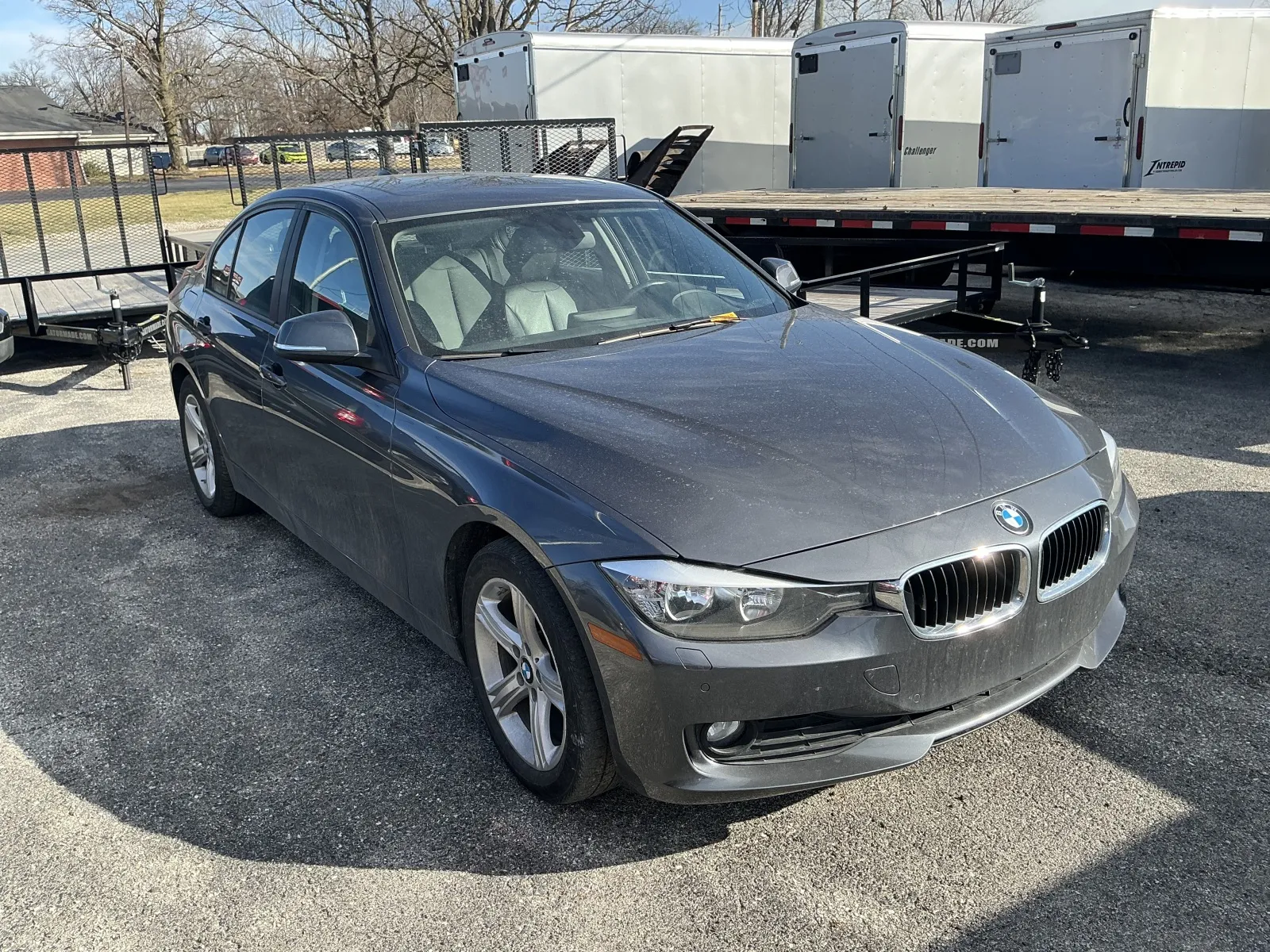 Gray 2015 BMW 328 XI SULEV for sale in Camby, IN
