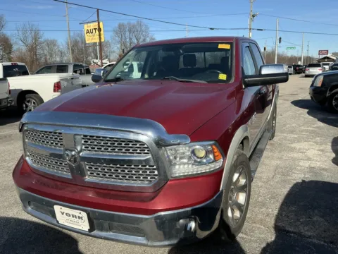 Red 2013 RAM 1500 LARAMIE for sale in Camby, IN