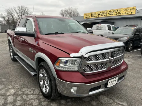 Red 2013 RAM 1500 LARAMIE for sale in Camby, IN