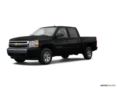 Black 2007 CHEVROLET SILVERADO 1500 CREW CAB for sale in Camby, IN