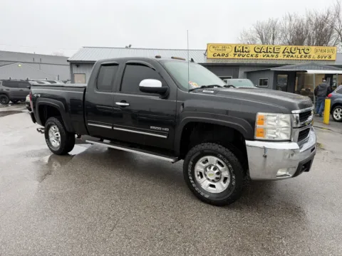Black 2010 CHEVROLET SILVERADO 2500 HEAVY DUTY LT for sale in Camby, IN