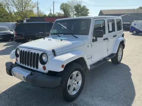 Another view of 2012 JEEP WRANGLER UNLIMI SAHARA for sale in Camby, IN at Mr. Care Auto