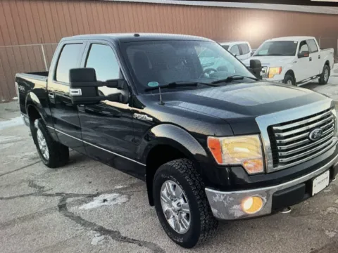 Black 2011 FORD F-150 SUPERCREW for sale in Camby, IN