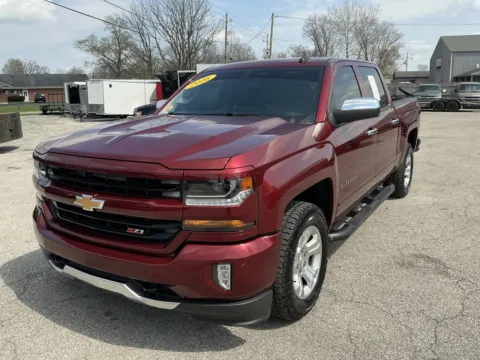 Red 2016 CHEVROLET SILVERADO 1500 LT Z71 for sale in Camby, IN