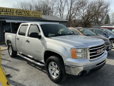 Silver 2012 GMC SIERRA 1500 SLE for sale in Camby, IN
