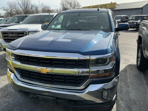 Blue 2018 CHEVROLET SILVERADO 1500 LT for sale in Camby, IN
