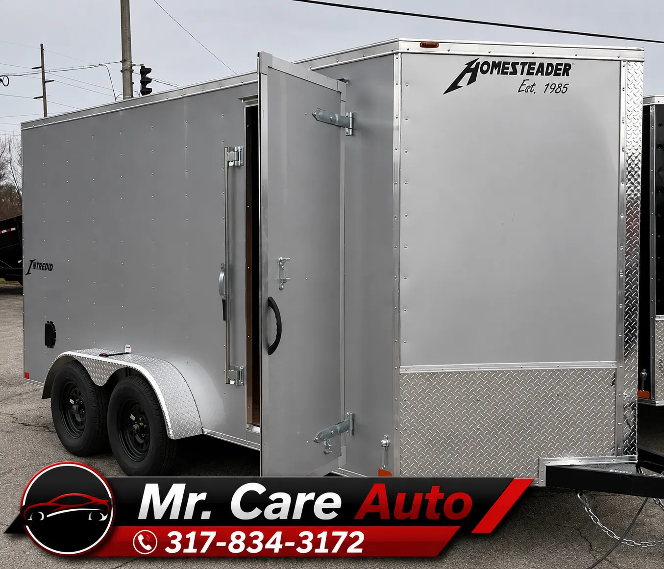 Silver 2026 HOMESTEADER 714IT ENCLOSED for sale in Camby, IN