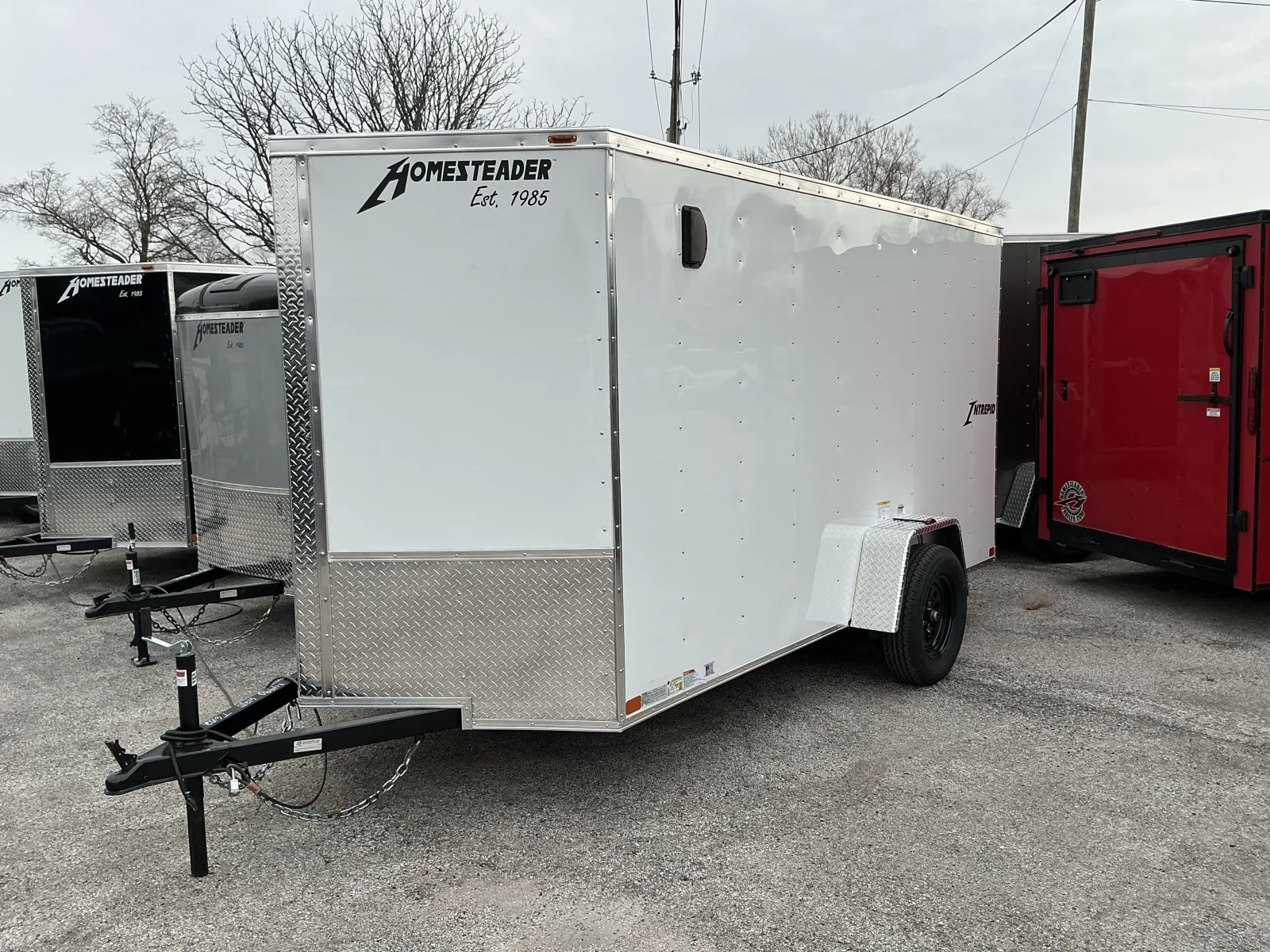 White 2026 HOMESTEADER 612IS ENCLOSED for sale in Camby, IN