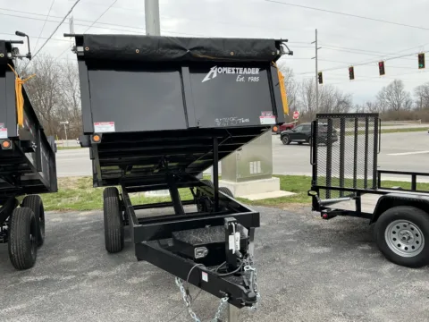 Black 2026 HOMESTEADER 612MB DUMPTRAILER for sale in Camby, IN