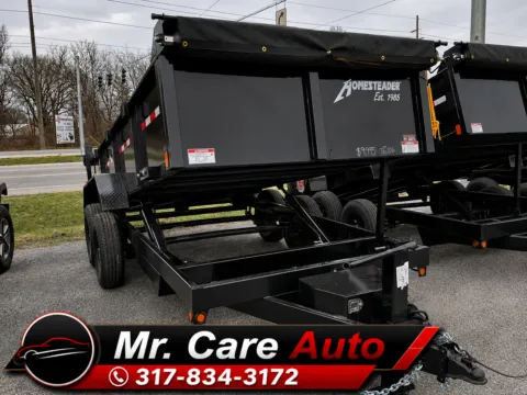 Black 2026 HOMESTEADER 714HX DUMPTRAILER for sale in Camby, IN