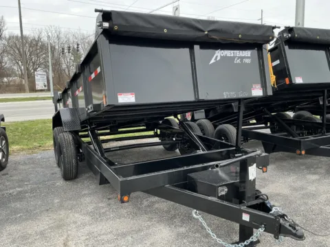 Black 2026 HOMESTEADER 714HX DUMPTRAILER for sale in Camby, IN