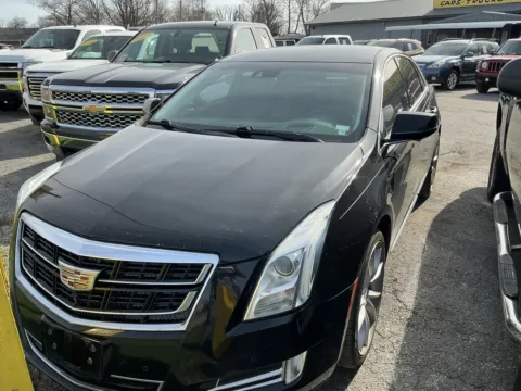 Black 2017 CADILLAC XTS PREMIUM LUXURY for sale in Camby, IN