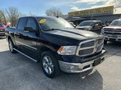 Green 2016 RAM 1500 BIG HORN SLT for sale in Camby, IN