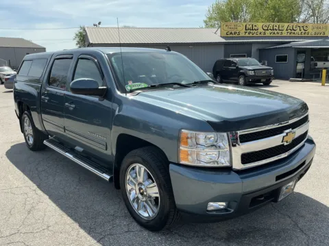 Blue 2012 CHEVROLET SILVERADO 1500 LTZ for sale in Camby, IN