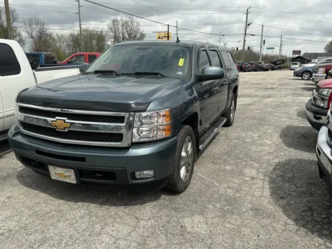 Blue 2012 CHEVROLET SILVERADO 1500 LTZ for sale in Camby, IN